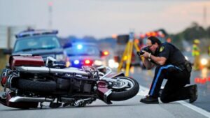 What are the most frequent motorcycle accidents in California?