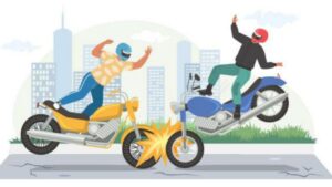 Which is the most popular kind of fatal motorcycle accident?